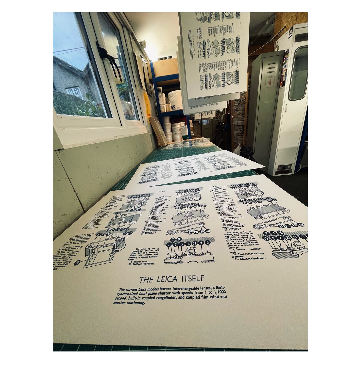 The Leica Itself A2 Original Screen Print