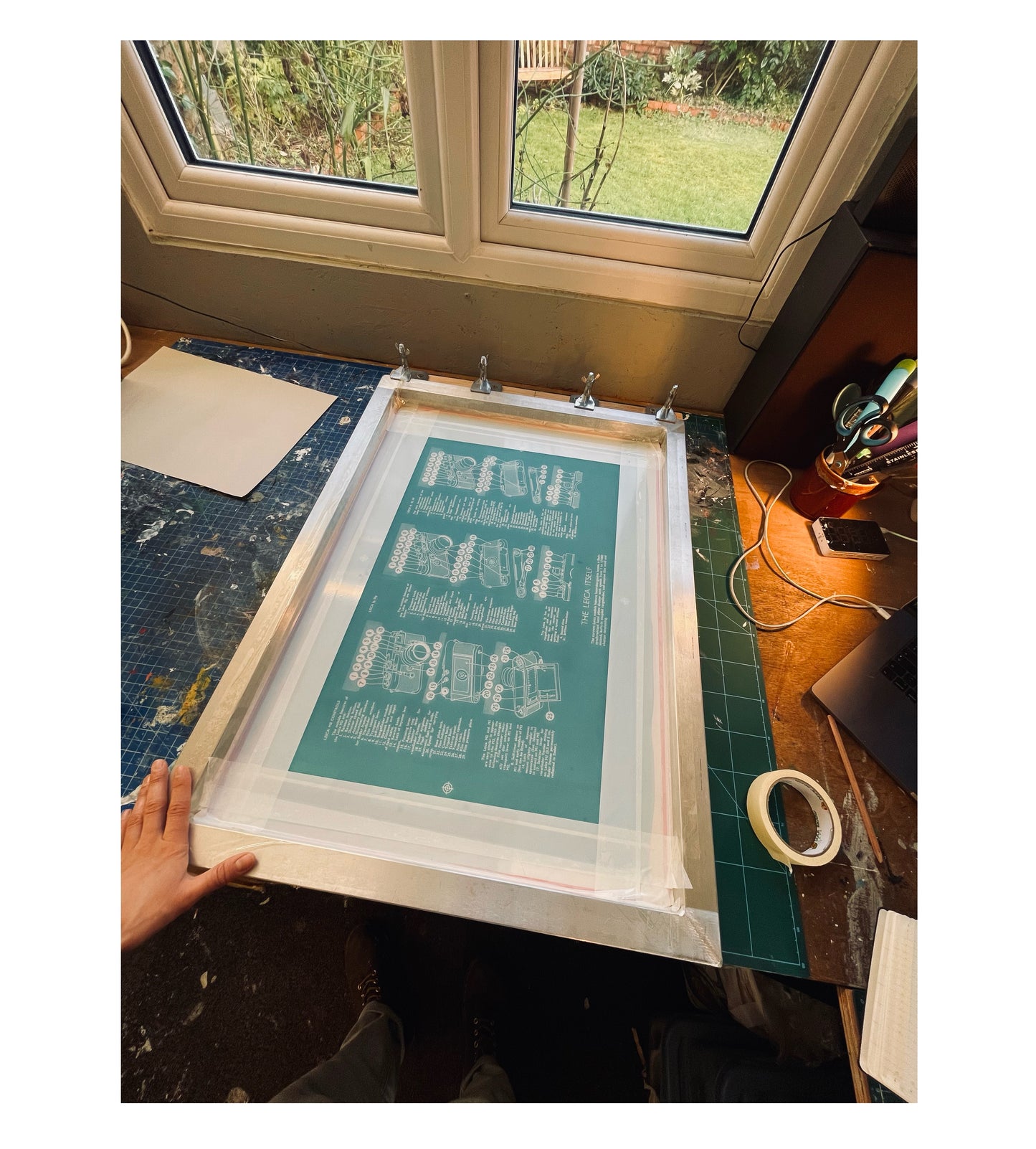 The Leica Itself A2 Original Screen Print