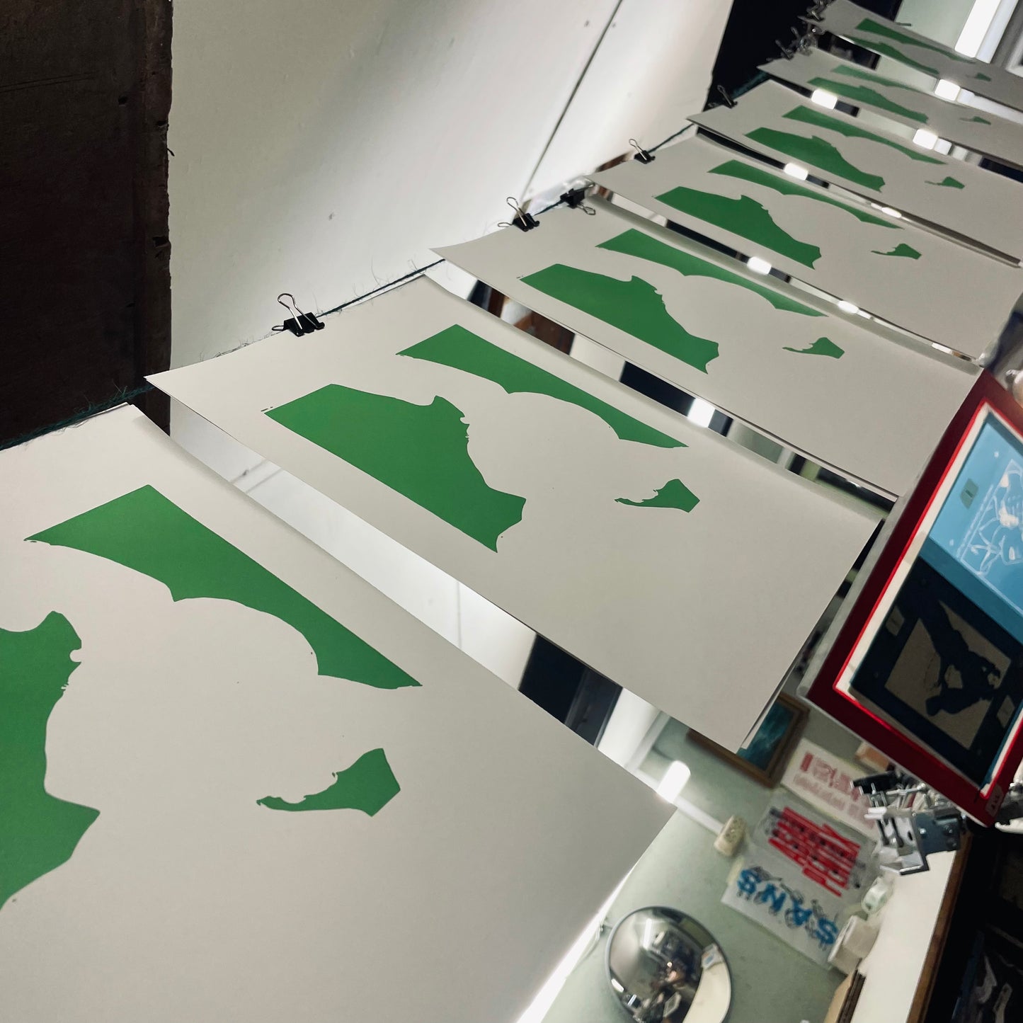 Look Beyond The Obvious Two-Colour Screen Print