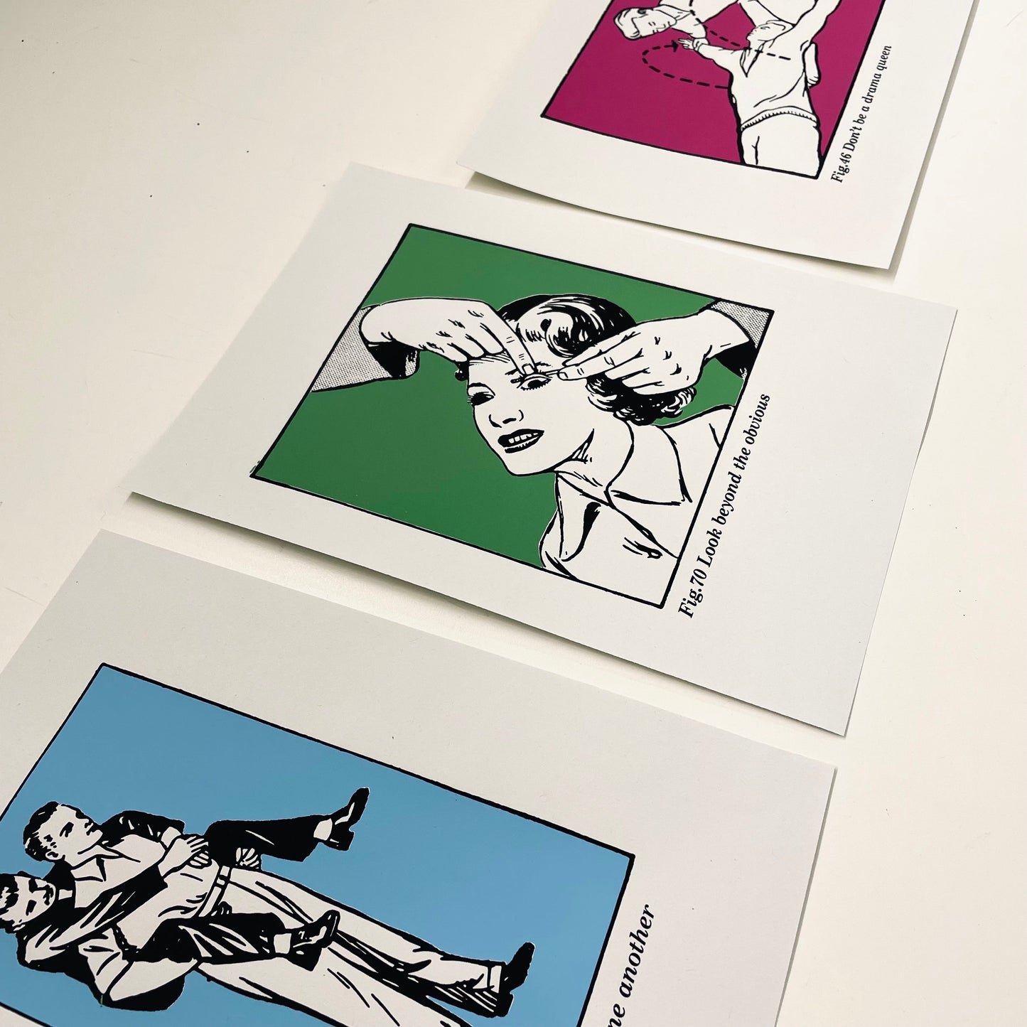 Look Beyond The Obvious Two-Colour Screen Print